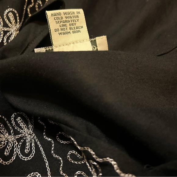 Joolay Bohemian Embroidered Dress - Size Large - Picture 7 of 8